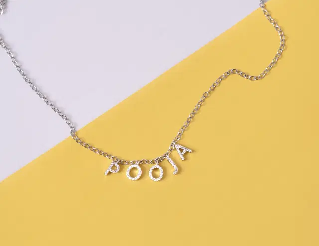 Drishti Jewels Name Necklace