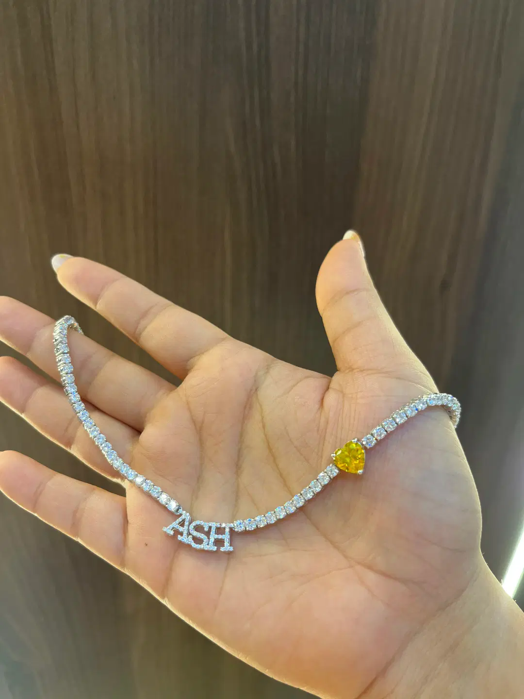 Drishti Jewels VIRAL - Jhanvi Kapoor Name Necklace image 2