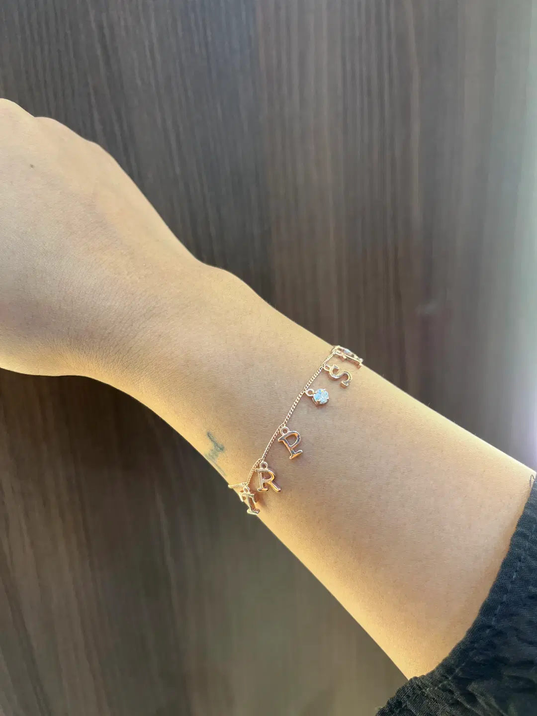 Drishti Jewels Personalised Charm Bracelet
