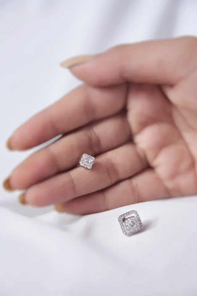 Drishti Jewels Three In One Studs