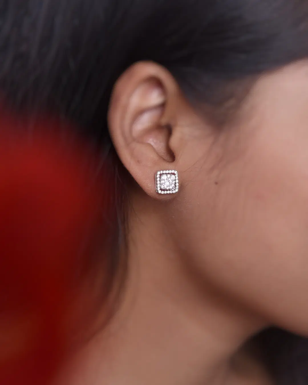 Drishti Jewels Three In One Studs image 3